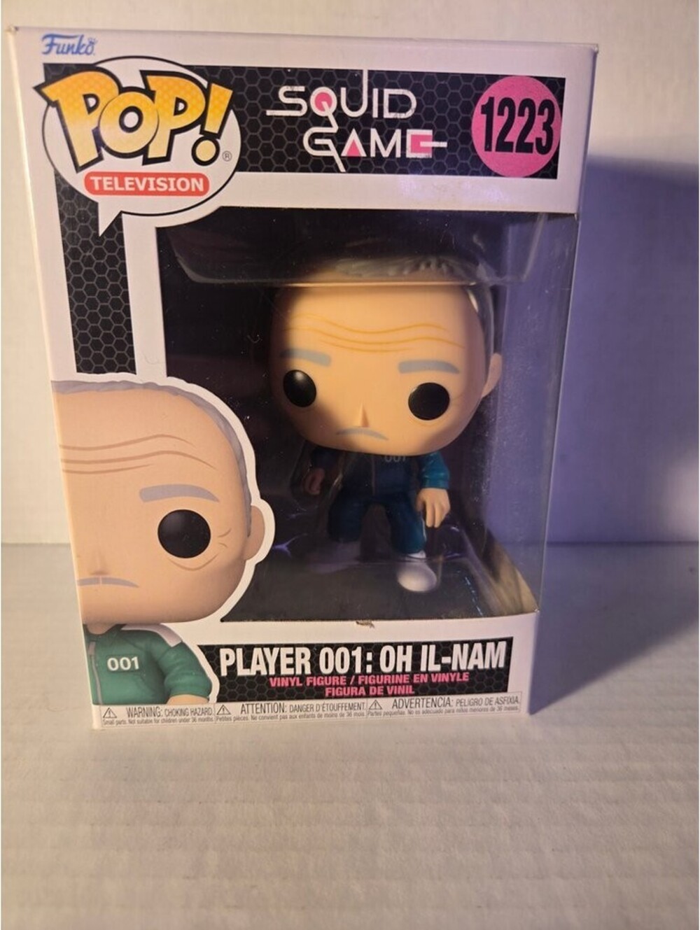 Funko Pop! Television Squid Game Player 001: Oh Il-Nam Vinyl Figure